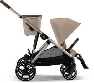 Cybex GAZELLE S Klapvogn, Almond Beige/Taupe