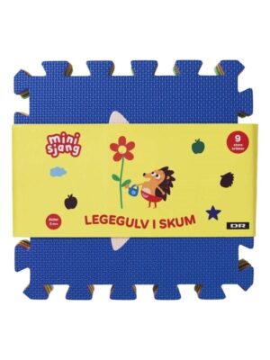 DR Børste Skumgulv Puslespil, 9 brikker