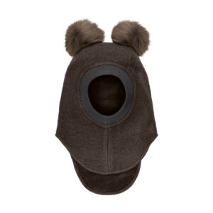 Elefanthue Uld Alpaca Pompoms - Dark Brown Melange - 12-24 MDR.