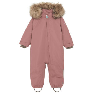 En Fant Burlwood Baby Flyverdragt m. Fake Fur - Str. 92