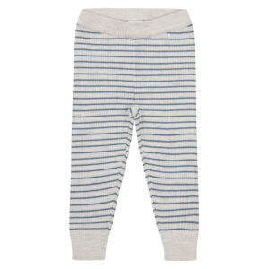 Flöss Oat Melange/Stone Flye Legging Uld - Str. 5 år/110