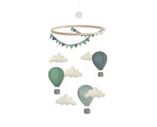 Gamcha Uro med Luftballoner - Mint / Blå Gamcha Uro med Luftballoner - Mint / Blå