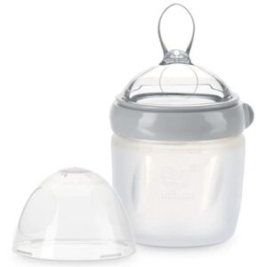 Haakaa Flaske med ske - 160ml - Gen 3 - Grey