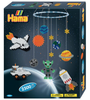Hama Midi Gaveæske - 2500 stk - Space Uro