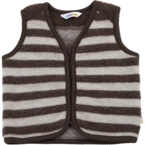 Joha Uld Brown Vest - Str. 60
