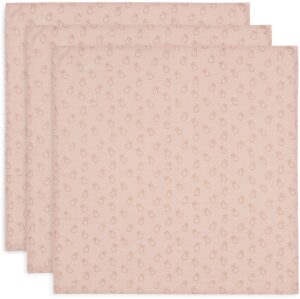 Jollein Tæpper/ Stofbleer i Musselin Miffy 3-pak, Wild Rose