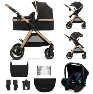 Kinderkraft ESME 2-in-1 Duovogn, Pure Black