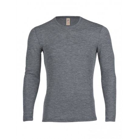 Langærmet Trøje I 100% Merino Uld Til Herre Langærmet Trøje I 100% Merino Uld Til Herre