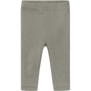 Lil'Atelier Laurel Oak Fable Fio Uld Leggings - Str. 62