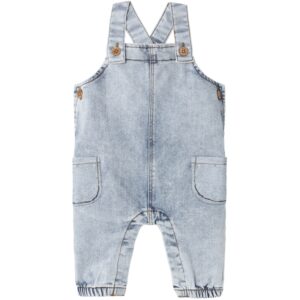 Lil'Atelier Light Blue Denim Saga Loose Denim Overall - Str. 56