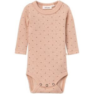 Lil'Atelier Rugby Tan Nava Uld Body - Str. 62