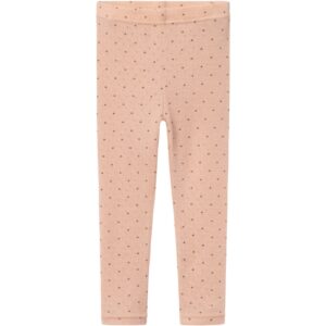 Lil'Atelier Rugby Tan Nava Uld Leggings - Str. 104
