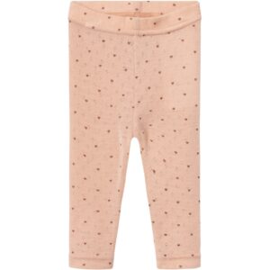 Lil'Atelier Rugby Tan Nava Uld Leggings - Str. 86