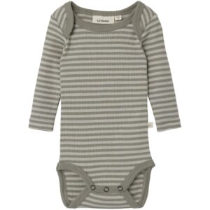 Lil'Atelier Sandshell Laurel Oak Fable Fio Uld Body - Str. 56