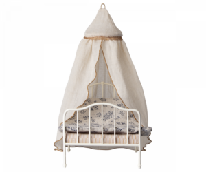 Maileg Miniature Sengehimmel - Creme