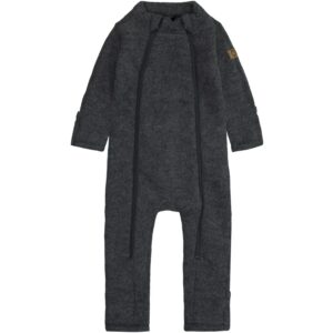 Mikk-Line Anthracite Melange Uld Dragt - Str. 86