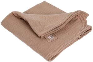 NG Baby Tæppe/ Stofble i Musselin Deluxe, Brown