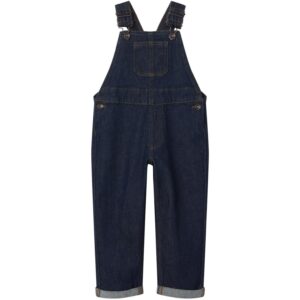 Name It Dark Blue Denim Unwashed Rocco Denim Buksedragt - Str. 110