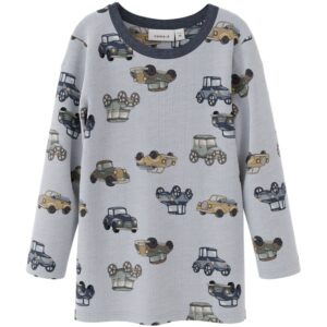 Name It Gray Dawn Wang Uld Needle Bluse Noos - Str. 98