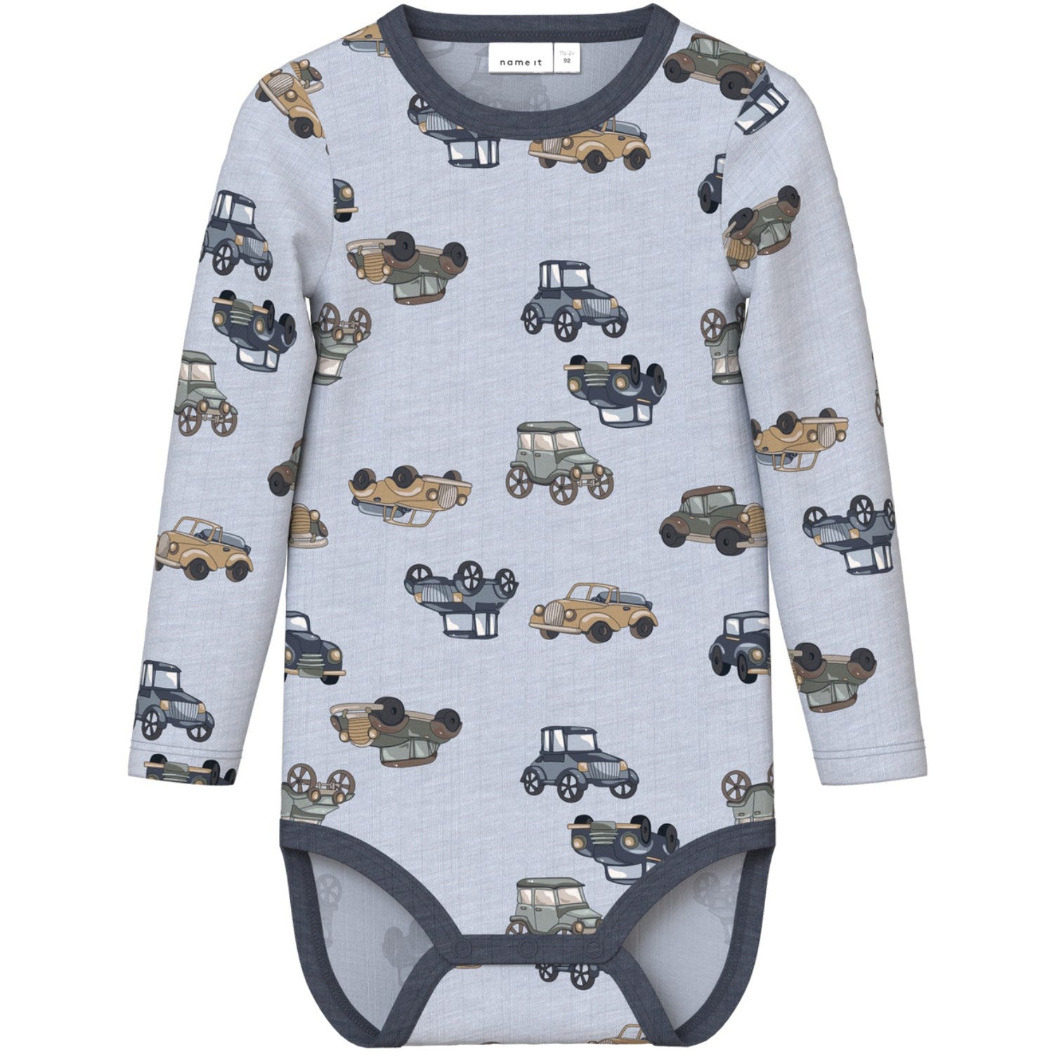 Name It Gray Dawn Wang Uld Needle Body Noos - Str. 92 Name It Gray Dawn Wang Uld Needle Body Noos - Str. 92