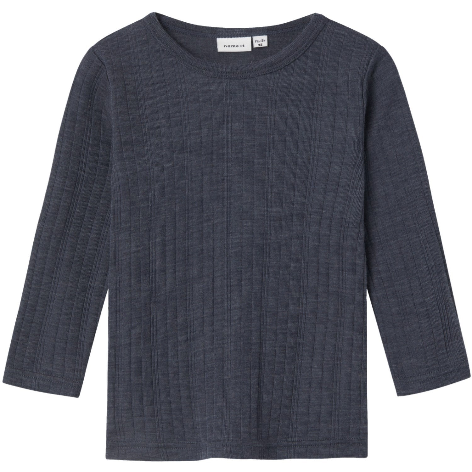 Name It Ombre Blue Wang Uld Needle Bluse Solid Noos - Str. 98 Name It Ombre Blue Wang Uld Needle Bluse Solid Noos - Str. 98