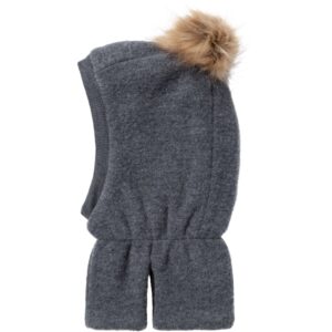 Name It Ombre Blue Wmino Uld/Polyester Elefanthue Med Fleece - Str. 50-51