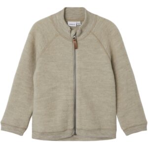 Name It Pure Cashmere Wmino Børstet Uld Cardigan - Str. 92