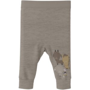 Name It Pure Cashmere Wup Uld/Bomuld Leggings - Str. 74