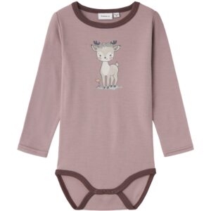 Name It Purple Dove Willit Uld Body - Str. 92