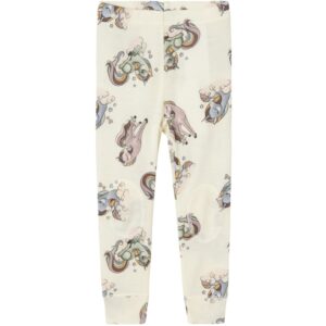 Name It Snow White AOP Willitus Uld Leggings Noos - Str. 92