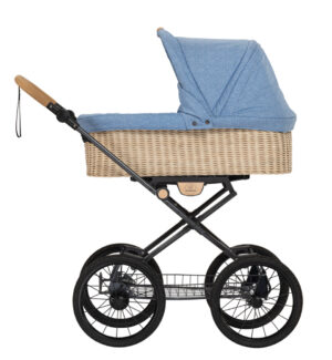 Naturkind IDA/Retro Flettet - 77 cm - colour Vergissmeinnicht (blå med blomster)