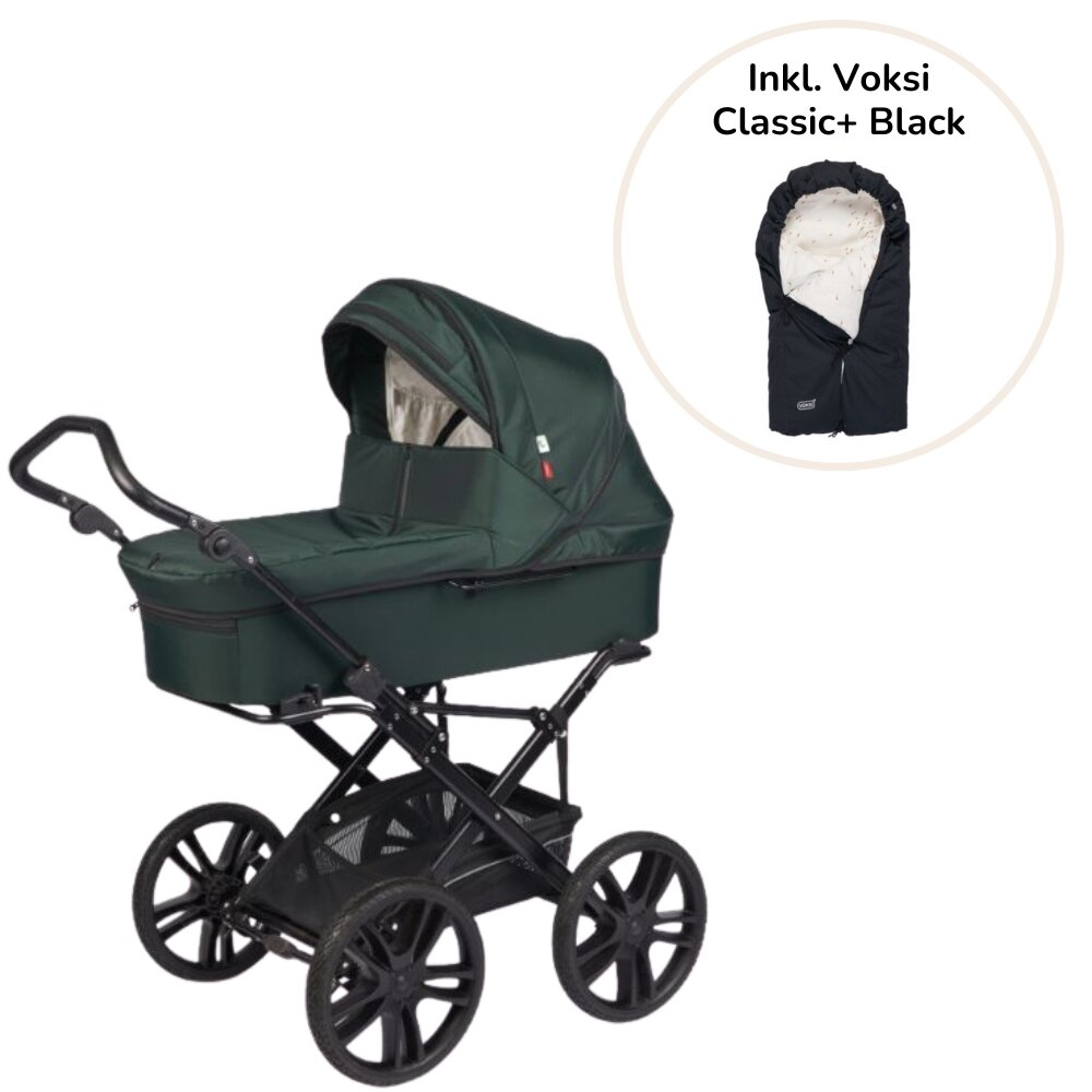 North dark green, inkl. Voksi Classic+ black flying North dark green, inkl. Voksi Classic+ black flying