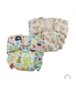 Popolini dukkeble - moderne stofble - 2 stk