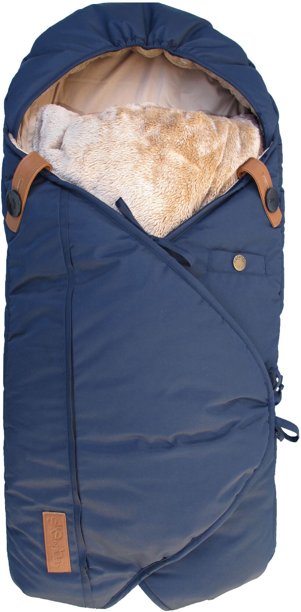Sleepbag Regular Vinterkørepose, Midnight Petrol/Brown Sleepbag Regular Vinterkørepose, Midnight Petrol/Brown