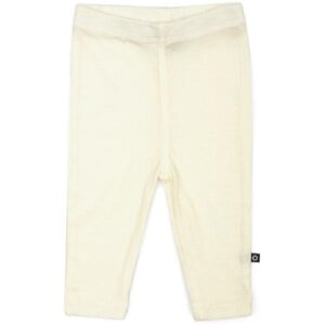 Smallstuff Uld Drop Needle Leggings Off White - Str. 80