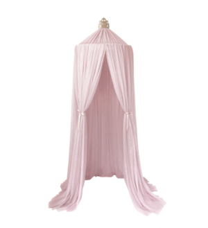 Spinkie Sengehimmel Dreamy Pale Rose - Guld krone