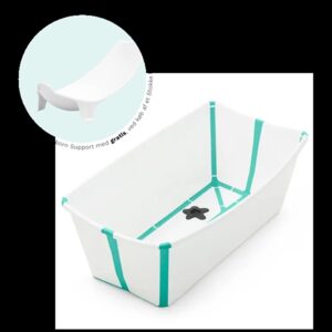 StokkeÂ® Flexi BathÂ® White Aqua INKL. BABYINDSATS