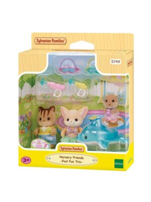 Sylvanian Families Nursery Friends - Pool Fun Trio