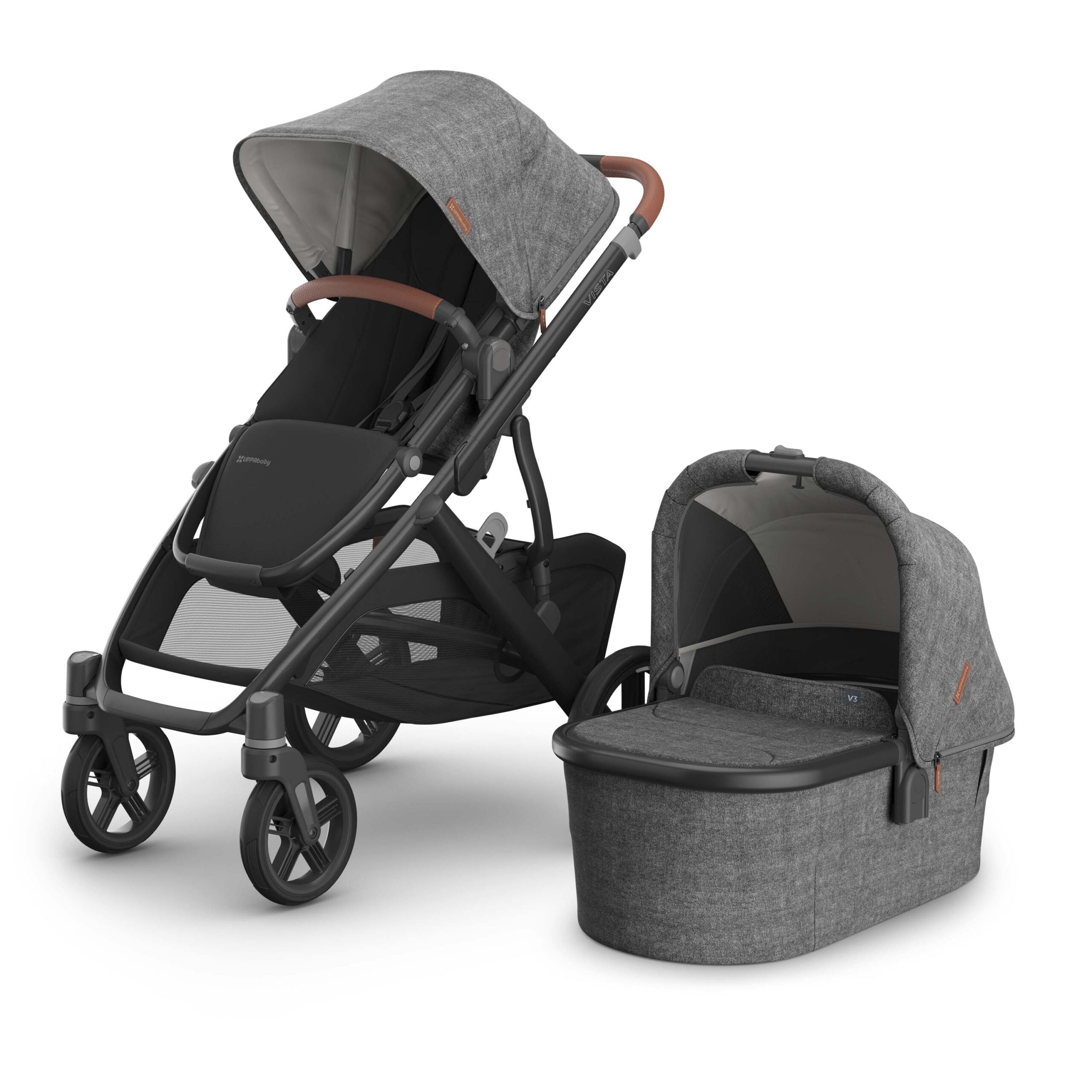 UPPAbaby Vista V3 Duovogn, Greyson UPPAbaby Vista V3 Duovogn, Greyson