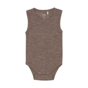 Uld body uden ærmer - Leafless Tree Melange - 70