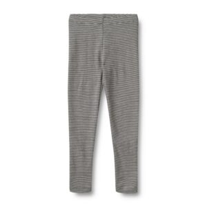 Uld leggings Agi - Navy Stripe - 128