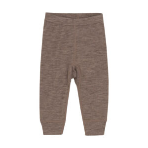 Uld leggings - solid - Leafless Tree Melange - 90