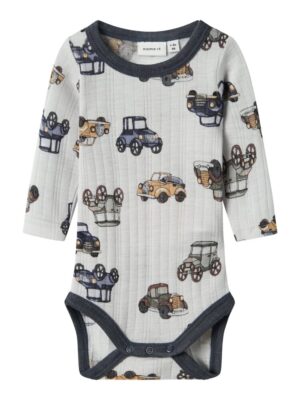 Wang uld langærmet body - GRAY DAWN - 68