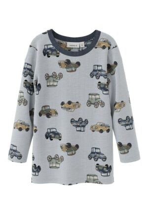 Wang uld langærmet top - GRAY DAWN - 86