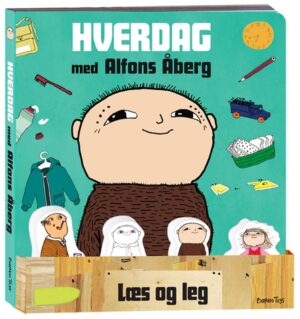 Alfons Åberg Hverdag Bog med Figurer
