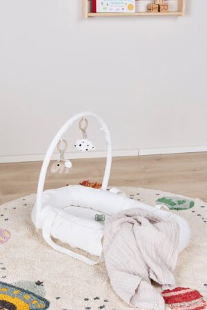 Alice & Fox ASTRID Babynest med Håndtag, Hvid