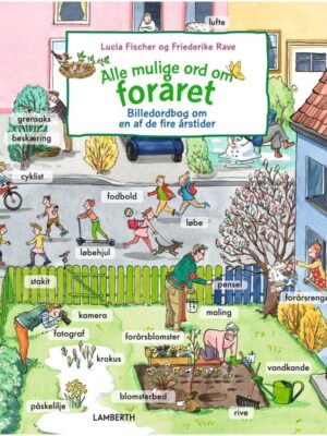 Alle mulige ord om foråret - Børnebog - hardcover