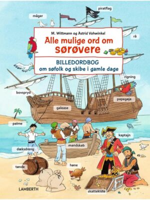 Alle mulige ord om sørøvere - Børnebog - hardcover
