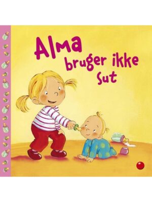Alma bruger ikke sut - Børnebog - Board books
