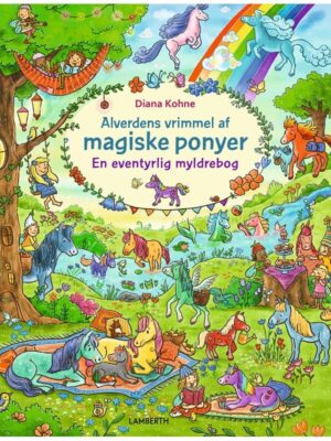 Alverdens vrimmel af magiske ponyer - Børnebog - Board books